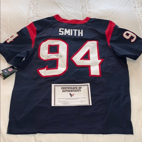 NFL Other - Antonio Smith Autographed Authentic Jersey